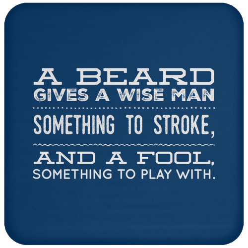 Unique design Beard Wise Man coaster