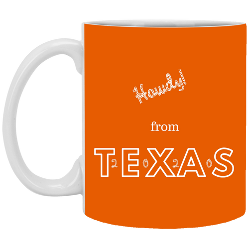 +Unique design Howdy From Texas 2020 mug