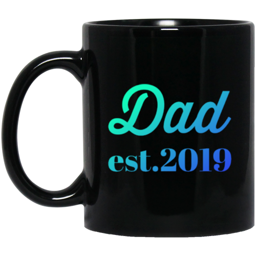 +Unique design Dad est. 2019 mug