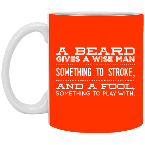 Unique design Beard Wise Man mug