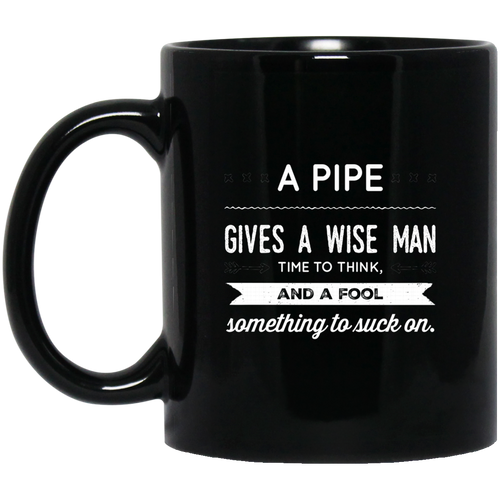 Unique design Pipe Wise Man mug