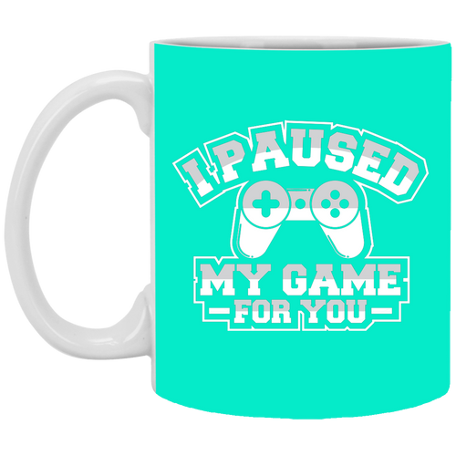 Unique design Paused My Game mug