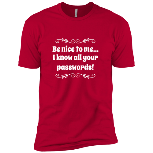 Unique design Passwords shirt