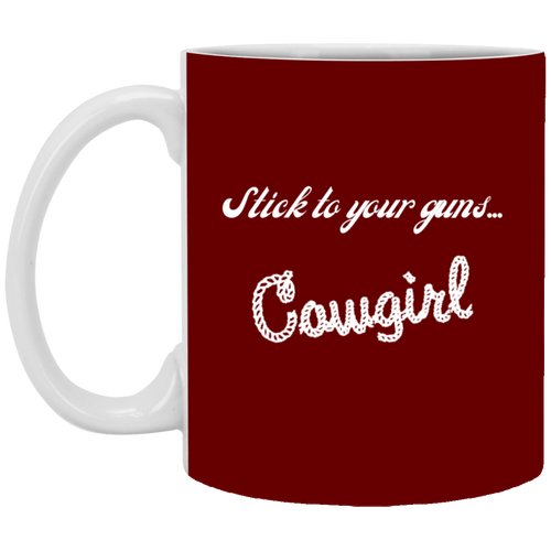 +Unique design Cowgirl mug