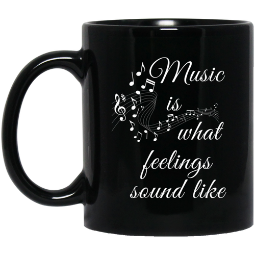 Unique design Music Feelings mug