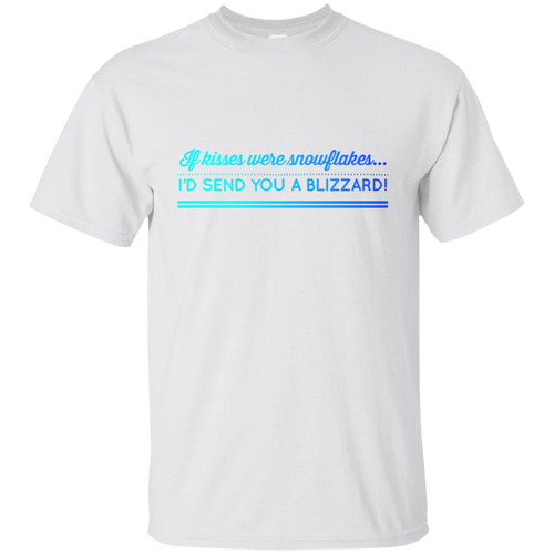 +Unigue design Snowflakes Blizzard-color shirt