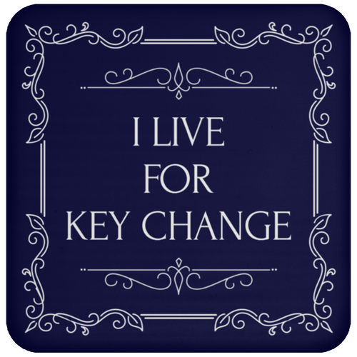 +Unique design Key Change coaster