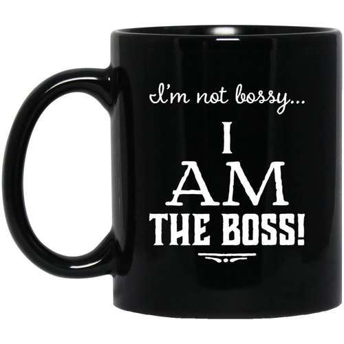 +Unique design Bossy mug
