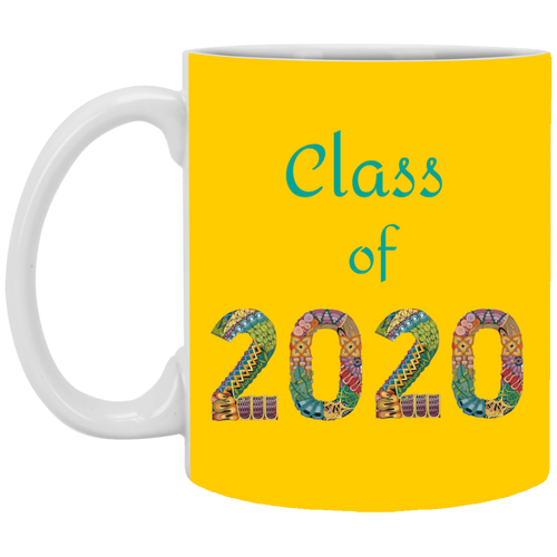 +Unique design Class of 2020-color for Graduating Seniors mug