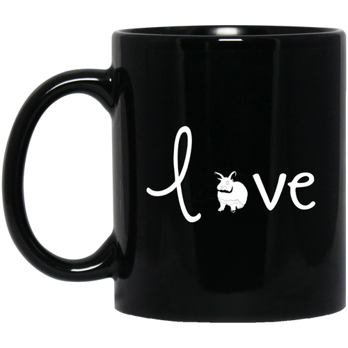 Unique design Bunny Love mug