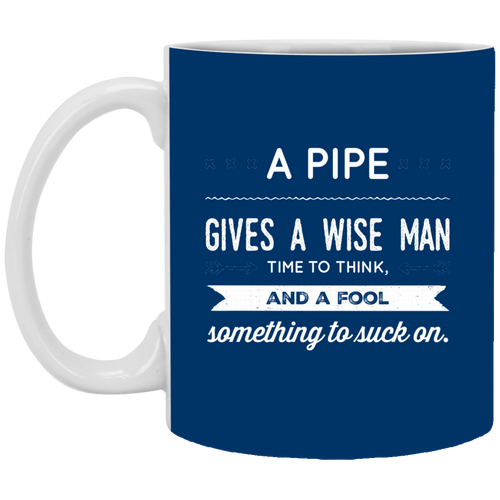 Unique design Pipe Wise Man mug