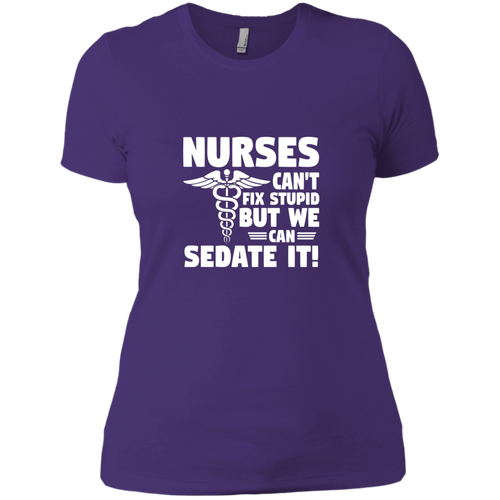 Unique design Nurses Sedate Stupid shirt