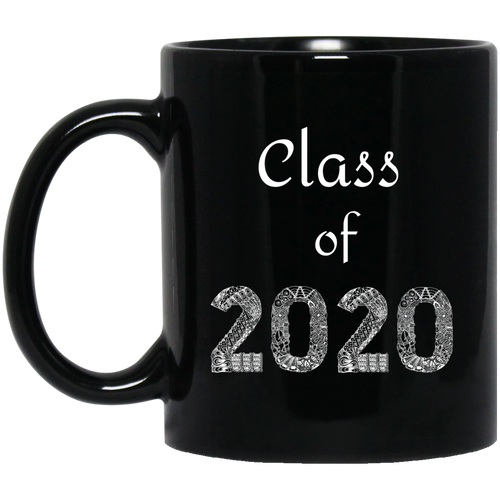 +Unique design Class of 2020 for Graduating Seniors mug