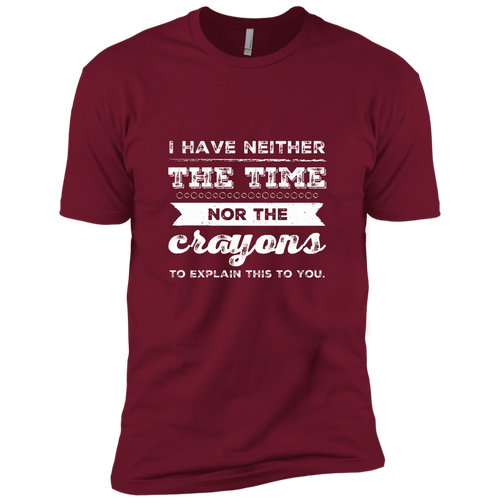 Unique design Neither Time Nor Crayons shirt