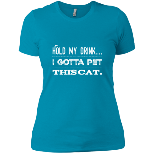 Unique design Hold My Drink Cat Lovers shirt