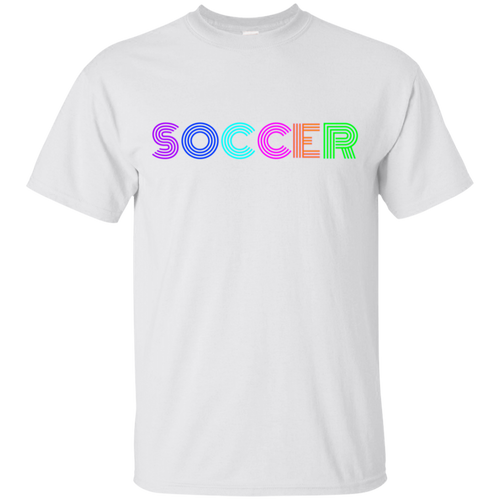 +Unique design Colorful Soccer youth shirt