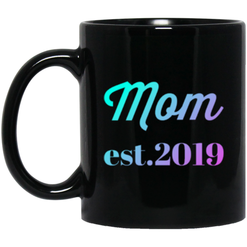 +Unique design Mom est. 2019 mug