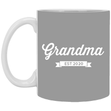 Load image into Gallery viewer, XP8434 11 oz. White Mug Unique design Grandma est. 2020