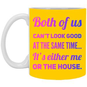 XP8434 11 oz. White Mug Unique design Both Of Us