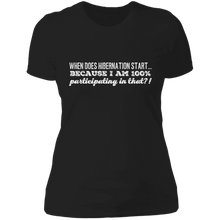 Load image into Gallery viewer, NL3900 Next Level Ladies&#39; Boyfriend T-Shirt Unique Design Hibernation