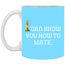 Load image into Gallery viewer, XP8434 11 oz. White Mug Unique design Show You How To Mate