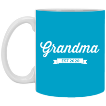 Load image into Gallery viewer, XP8434 11 oz. White Mug Unique design Grandma est. 2020