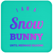 Load image into Gallery viewer, +Unique design Snow Bunny-pink coaster