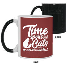 Load image into Gallery viewer, Unique design Time Spent With Cats mug