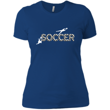 Load image into Gallery viewer, NL3900 Next Level Ladies&#39; Boyfriend T-Shirt Unique design Soccer Players