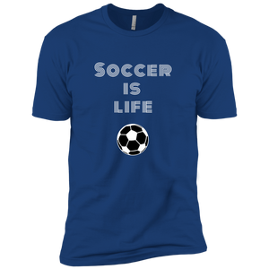 NL3600 Next Level Premium Short Sleeve T-Shirt Unique design Soccer Is Life