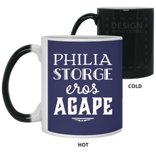 Load image into Gallery viewer, 21150 11 oz. Color Changing Mug Unique design Agape