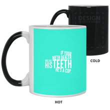 Load image into Gallery viewer, 21150 11 oz. Color Changing Mug Unique design Dealer Has All His Teeth