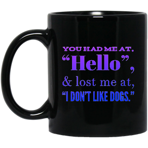 +Unique design Hello Dogs mug