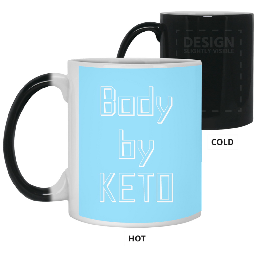 21150 11 oz. Color Changing Mug Unique design Body By Keto