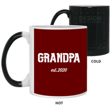 Load image into Gallery viewer, +Unique design Grandpa est. 2020 color-change mug