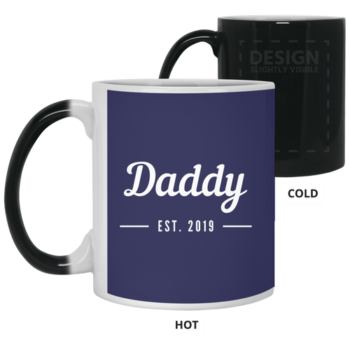 Unique design Daddy est. 2019 mug