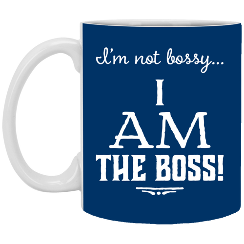 +Unique design Bossy mug