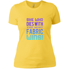 Load image into Gallery viewer, Unique design The Most Fabric Wins-color shirt