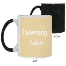 Load image into Gallery viewer, 21150 11 oz. Color Changing Mug Unique design Listening Juice