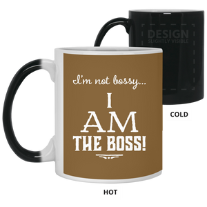 21150 11 oz. Color Changing Mug Unique design Bossy