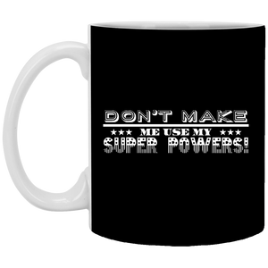 XP8434 11 oz. White Mug Unique design Super Powers