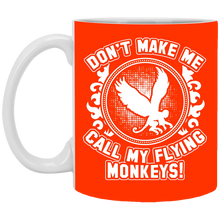 Load image into Gallery viewer, XP8434 11 oz. White Mug Unique design Flying Monkeys