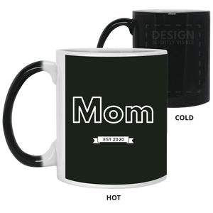 21150 11 oz. Color Changing Mug Unique design Mom est. 2020