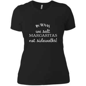 NL3900 Next Level Ladies' Boyfriend T-Shirt Unique design Texas Margaritas