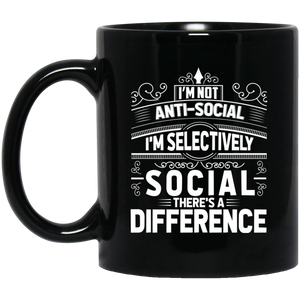 Unique design Selectively Social mug