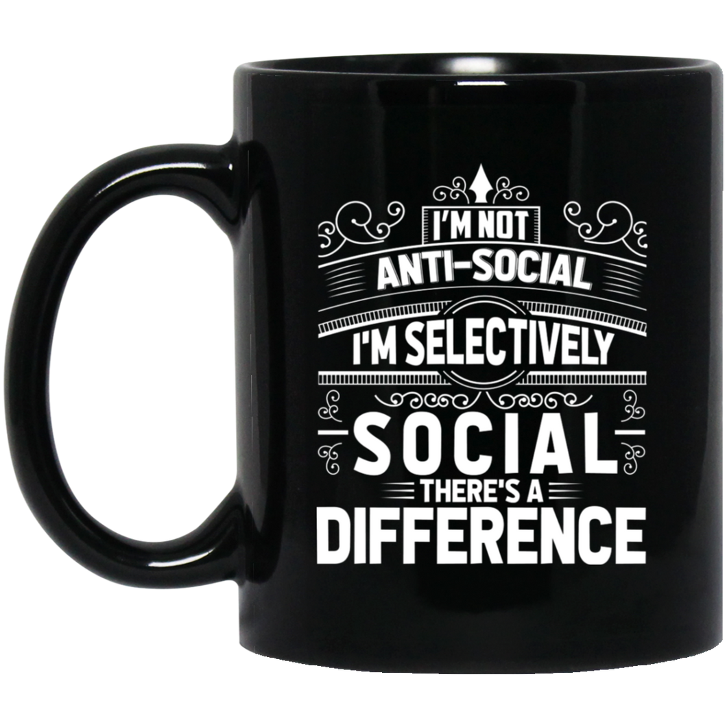 Unique design Selectively Social mug