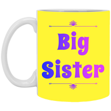 Load image into Gallery viewer, XP8434 11 oz. White Mug Unique design Big Sister