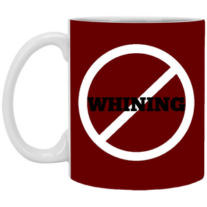 XP8434 11 oz. White Mug Unique design No Whining