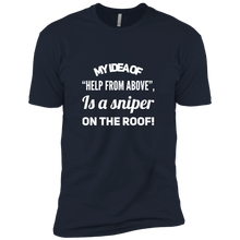 Load image into Gallery viewer, NL3600 Next Level Premium Short Sleeve T-Shirt Unique design Sniper On The Roof