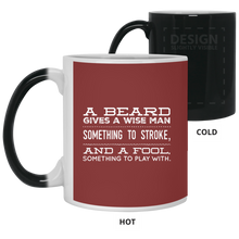 Load image into Gallery viewer, Unique design Beard Wise Man mug